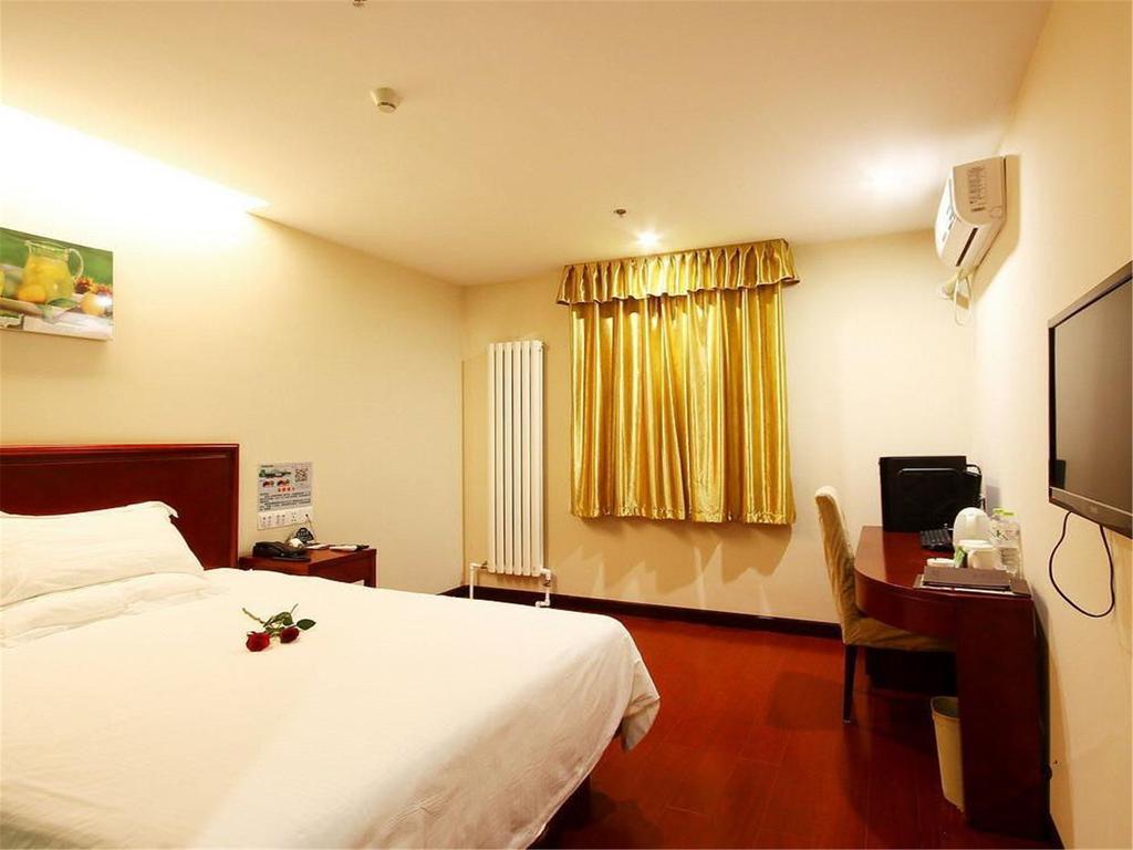 Greentree Inn Beijing Miyun Xinzhong Street Business Hotel Bagian luar foto